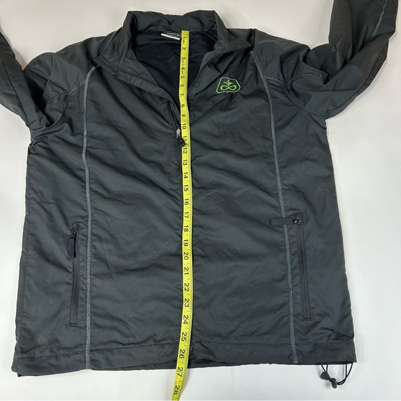 Nike Golf Men’s Windbreaker Jacket Pioneer Seed Black Size Small #2371 - Picture 3 of 9